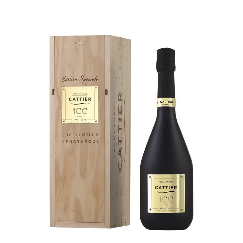 Jia daiya Importación de botellas originales francesas La finca molan limita el champán especial seco durante cien años. 750ml