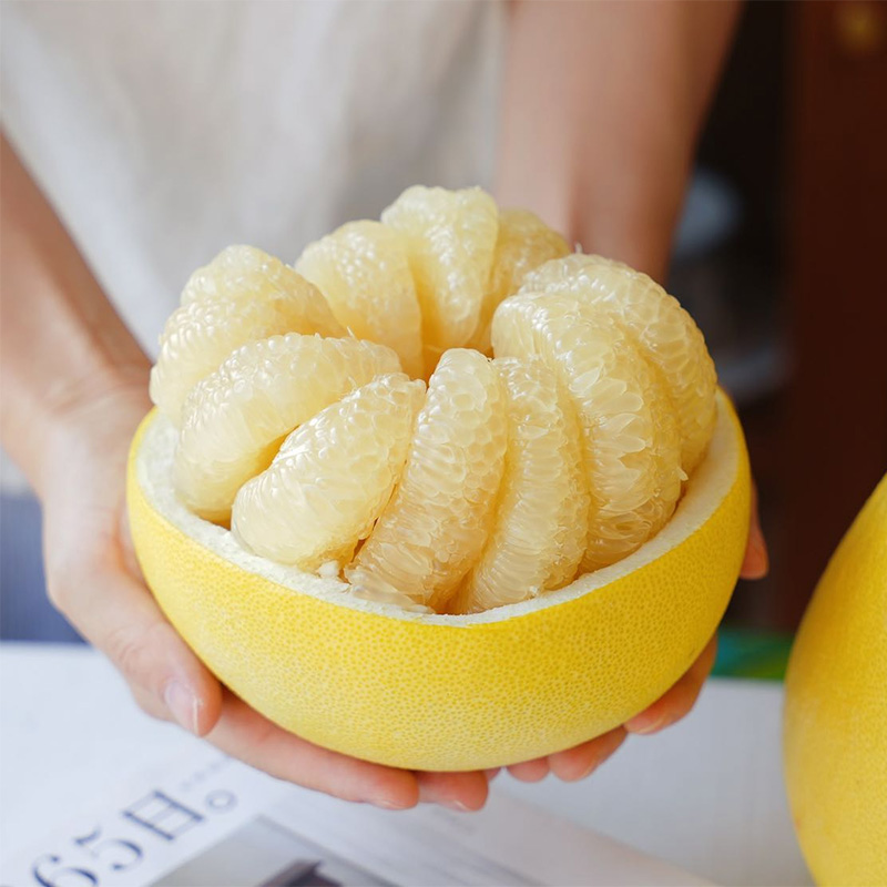 Eighteen degree fruit edge Xishuangbanna Rainforest Summer Pomelo 2025season Gift box packaging 4individual packaging(make an appointment7Catty)